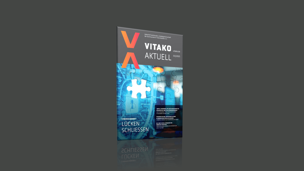 VITAKO aktuell 03/2025: Schwerpunkt Cybersicherheit und Deutschland-Stack