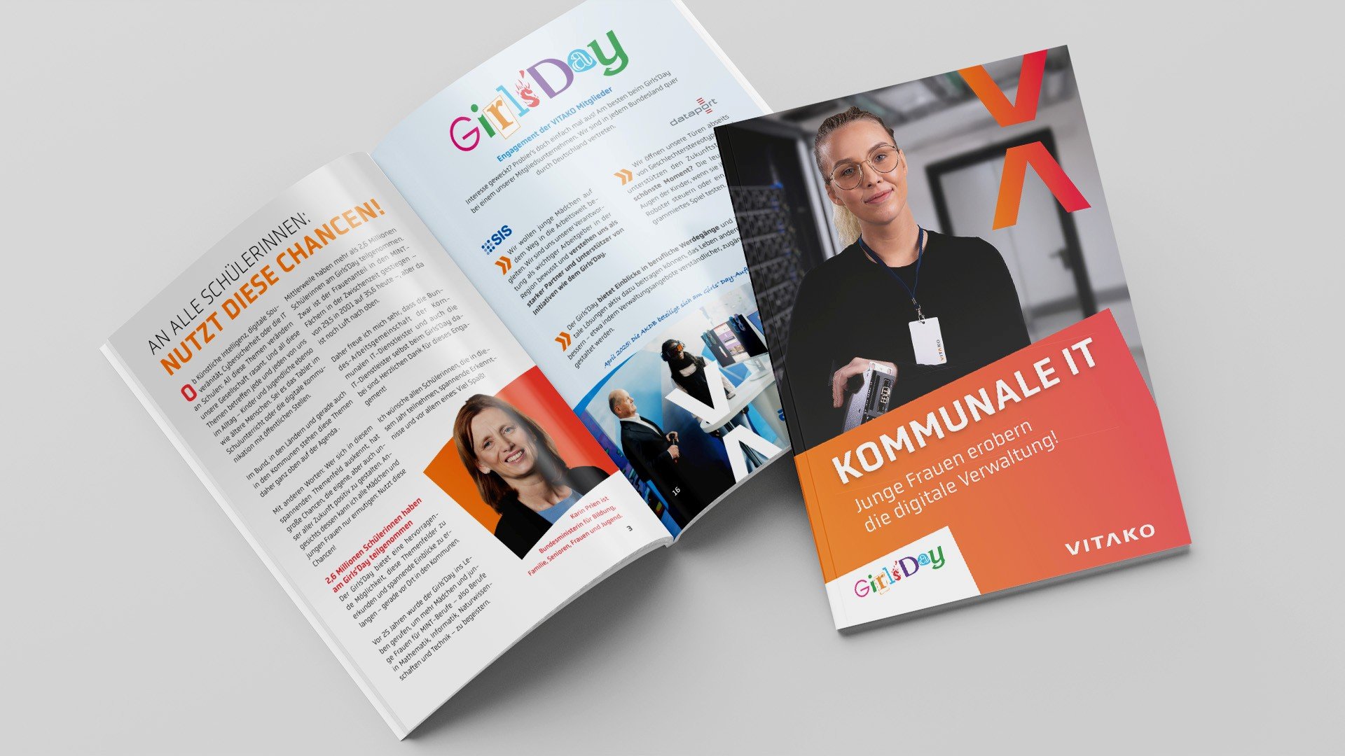 Girls’ Day 2026: Junge Frauen erobern die IT VITAKO-Booklet mit Vorwort von Bundesministerin Karin Prien
