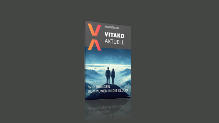 Beileger zur neuen Ausgabe der VITAKO aktuell (03/2026): Wir bringen Kommunen in die Cloud