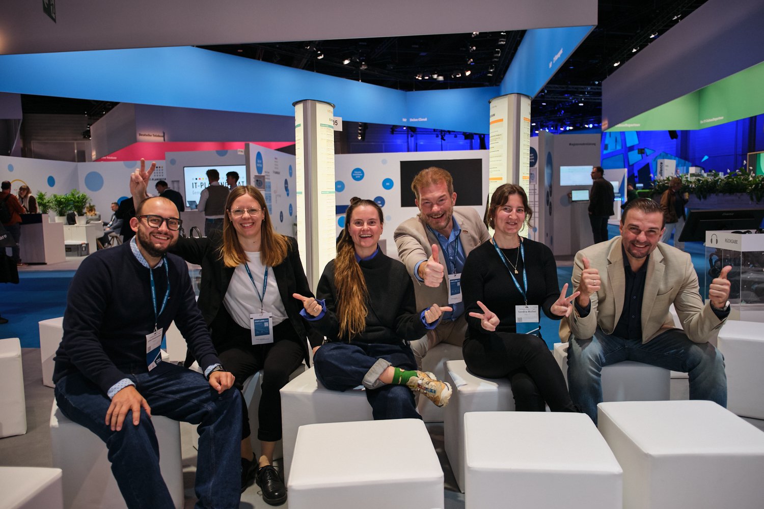 Danke, SCCON 2026! Das VITAKO-Team zum Abschluss am Stand.
